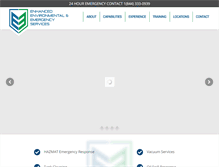 Tablet Screenshot of e3response.com